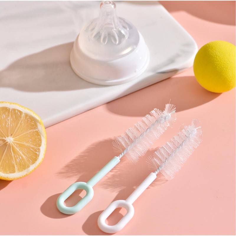 10 PCS Nipple Brushes Pacifier Cleaning Tools Small Bottle Brush