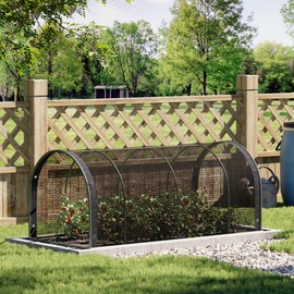 ARKOST 70% Shade Cloth, Shade Netting with Reinforced Grommets, Outdoor Sunblock Shade Cloth Cover for Plants, Greenhouse, Patio, Chicken Coop, 10x14 FT, Black