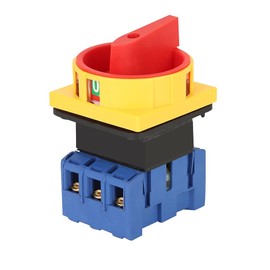 1Pcs Universal Changeover Selector Switch, Power Transfer Switch, 2 Positions, LW30-63A 380V 63A Motor, Water Pump Generators, Rotary Cam Selector