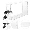 COHEALI Thermostat Lock Box with Keyed Security Durable Plastic Thermostat