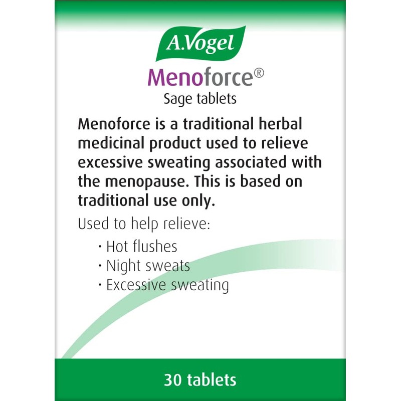 A.Vogel Menoforce Sage Tablets (30 tablets)