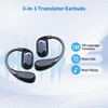 Translation Earbuds,AI Translator Earbuds Real Time in 150 Languages &