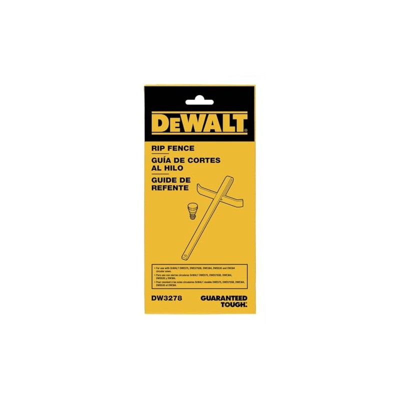 DEWALT Circular Saw Fence (DW3278) , Silver