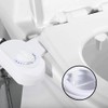 Deco Essentials Non-Electric Single Nozzle Toilet Seat Bidet for Standard