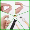 Vefungyan 39pcs Pool Cue Repair Kit: 2 Pool Cue Tip
