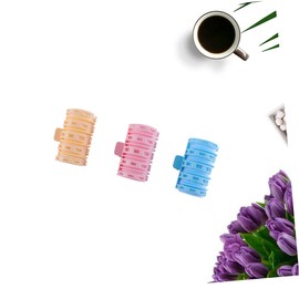 minkissy 3pcs Air Hair Curlers Portable DIY Curling Tools for Women and Girls Adjustable Size for Home Hairdressing and Styling