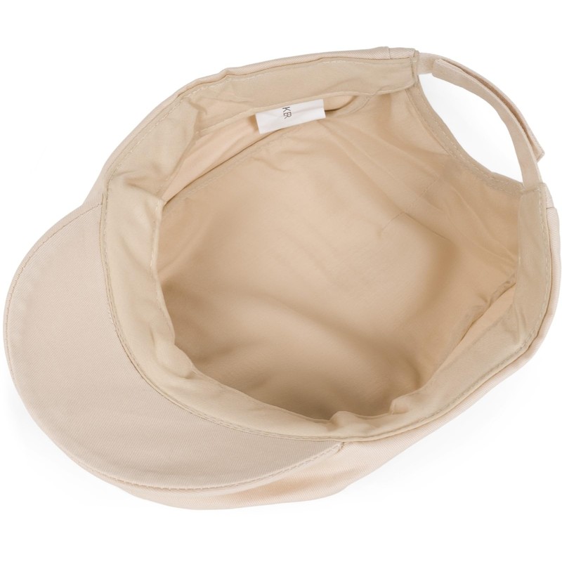 styleBREAKER Convertible Cap with Press Stud | Flat Cap Newsboy