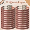 20 Pulseras de Versos de Biblia Cristianas Inspiradores Cuero Brazaletes