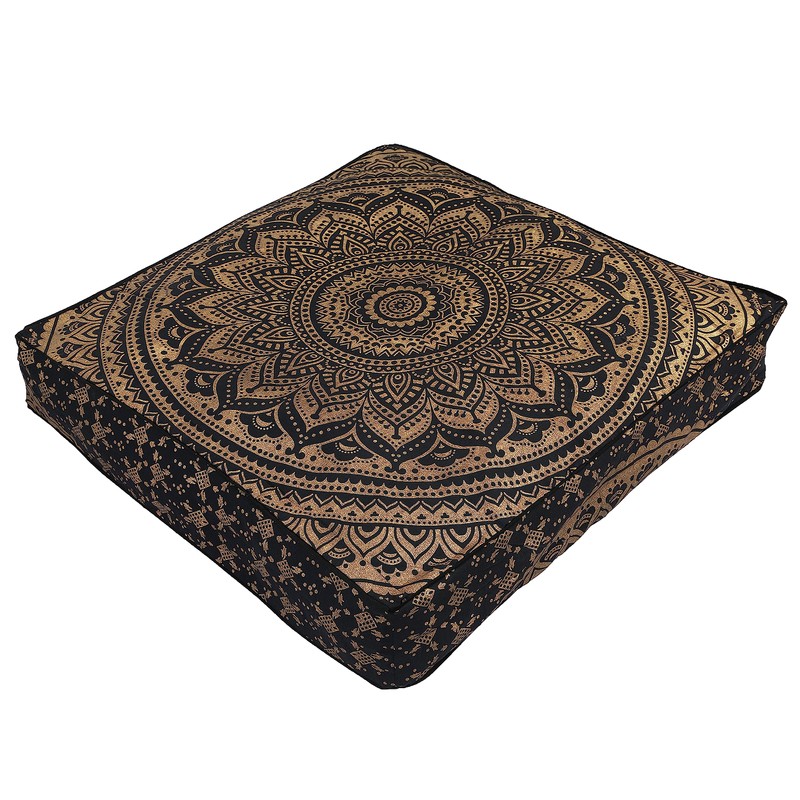 35" Mandala Large Floor Pillow Cover Meditation Cushion Seating Throw