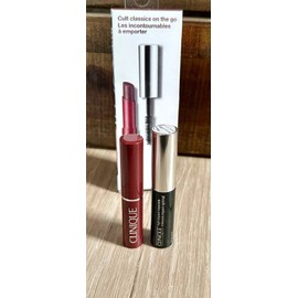 Clinique NEW Clinique Cult Classics On The Go 2 PIECE Set: Black Honey Lipstick & Mascara
