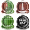 ITTEBISS 48PCS Football Birthday Party Decorations, 7" Football Party Plates