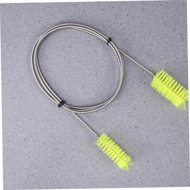 CHILDWEET 4pcs Flexible Drain Brush Double Ended Nylon Cleaning Tool