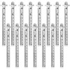 6 Inch 15 cm Pocket Ruler Flexible Precision Stainless Steel