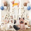 5Pcs Dog Birthday Decorations - 4D Standing Dog Balloons -