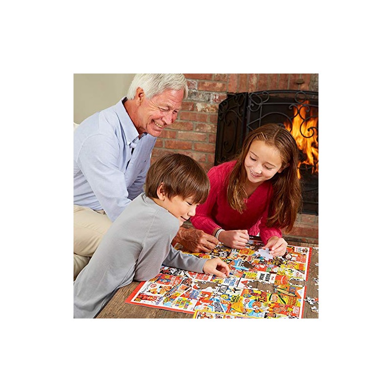 White Mountain Puzzles Beach Vacation - 1000 Piece Jigsaw Puzzle