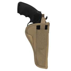 Barsony Desert Sand OWB Holster for 6" Revolvers Taurus 66 607 627 Tracker (7 Shot) Right