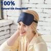 Rayhee Silk Sleep Mask & Blindfold, Soft Eye Mask with