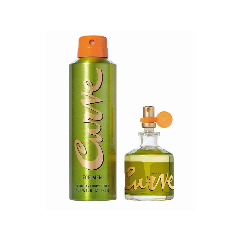 CURVE for Men 2 pcs GIFT SET 2.5 oz Cologne