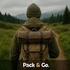 Wool Camping Blanket – 70% Wool Heavy-Duty Military Style Throw,