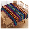Walmsco Tablecloth Retro Mexican Pattern Decor For Dining Room Kitchen