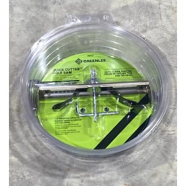 Greenlee 06923 Quick Cutter Adjustable Hole Saw 2-1/2” - 7” Hole Sizes New