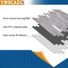 Yipscazo 1 - Sheet Peel and Stick Stone Metal Tile