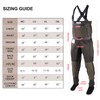 HotSrace Fishing Waders, Breathable Stocking Foot Waterproof Wader for Men