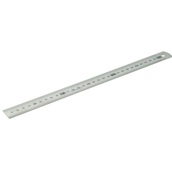 CORVUS A600008 Ruler of Steel 30cm, Silver