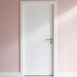 COUKIU Pre-Cut 2 Set Peel and Stick Door Molding Trim Kit, 16" x24" Premade Wainscoting Panels, Self Adhesive Wall Moulding Panel for Interior Walls Picture Frame