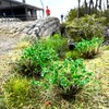 15 Pcs 10mm Miniature Wild Flower Plants - Diorama, Train,