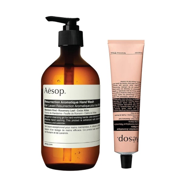 Aesop Resurrection Aromatique Hand Wash + Hand Balm Set |