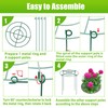 8 Pack Peony Cages and Supports, 11.5" Dx16 H Plant