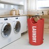 DOKEHOM 90L Large Foldable Laundry Baskets, Foldable Laundry Bags, Clothes