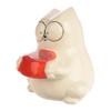 Puckator Simon's Cat Ceramic Money Box with Rubber Stopper, Funny