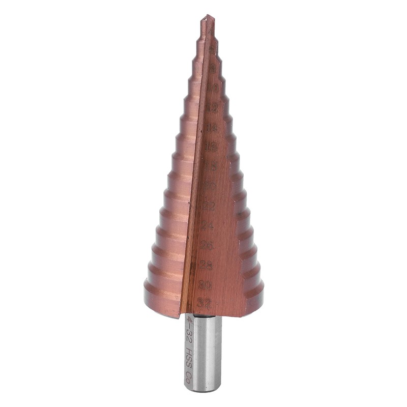 Step Drill Bit Multifunctional High Speed Steel Cobalt Coating M35