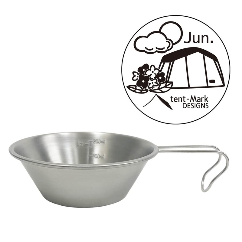 Tenmaku Design Monthly Stainless Steel Sierra Cup (June)