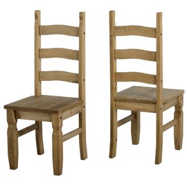 Corona Dining Chairs [Set of 2] Flat Pack