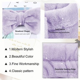 Spa Makeup Headband – Soft, Fluffy Hairband for Makeup, Skincare & Spa – Adjustable, Comfortable Fit in Vibrant Colors, Non-Slip & Stretchy Fabric