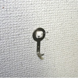 Nomuratec N-3307 Triple Pin Hook, Maru, Brown
