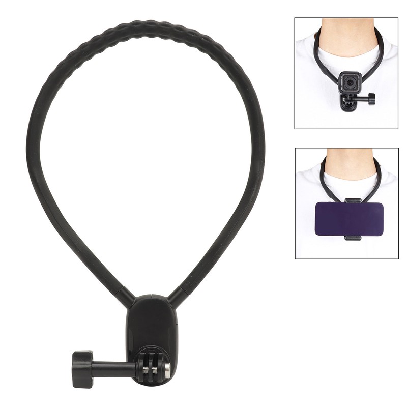Neck Selfie Holder 180 Degrees Adjustable Detachable Smartphone Selfie Neck