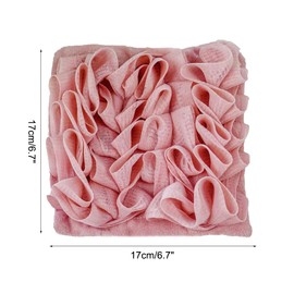 Shower Sponge, Exfoliating Sponge, 2-in-1 Bath Loofah Sponge, Bath Shower Sponge, 200 ml Fine Mesh, Bath/Shower Loofah with Drawstring for Cleaning and Smooth Skin