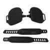 1Pair Exercise Bike Pedals Anti Slip Strip Pattern Portable Exercise