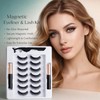 Magnetic Eyeliner & 3D Magnetic Lashes Kit with 7 Pairs