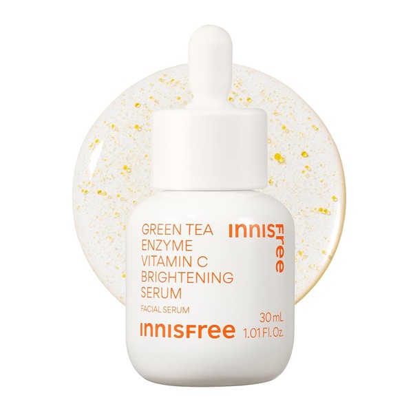 innisfree Green Tea Enzyme Vitamin C Brightening Serum for Dark