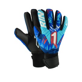 Rinat Goalkeeper Gloves Egotiko Avenger Training - Golero Sport (Blue Red, 7)