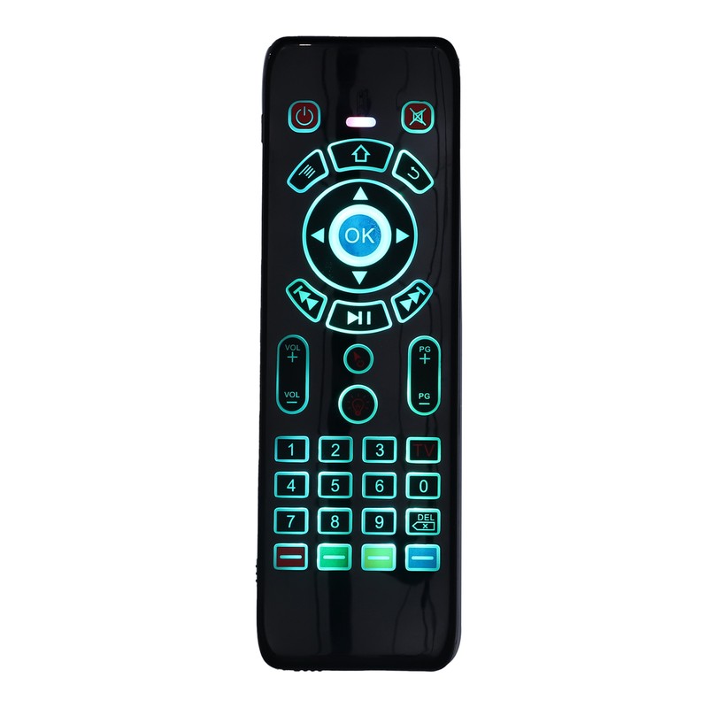 Remote Mouse Wireless Voice Input Manual Control 2.4G Backlit Keyboard