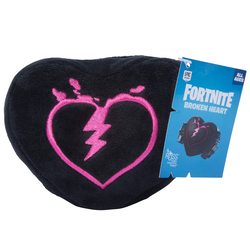 Fortnite Peluche de corazón Roto – Coleccionable de 8 Pulgadas