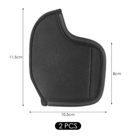 TYFGRT Pack of 2 Seat Post Spring Protectors, Seat Post Nylon Protection, Mountain Bike Seat Post Dust Cover, Damper Protection, Reusable Cover
