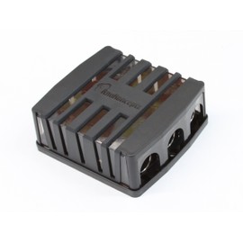 KnuKonceptz KNF-60 2 Way 0 Gauge Power and Ground Distribution Block 0/4 Gauge Out
