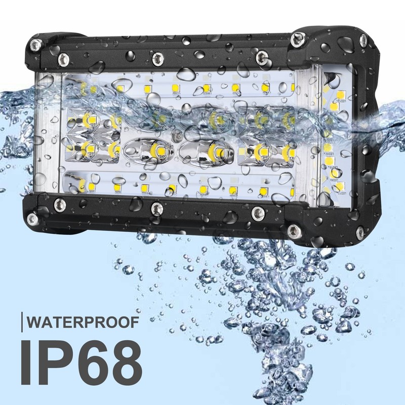 Side Shooter LED Lights, AutoPowerPlus 2pcs 5 inch 120W LED